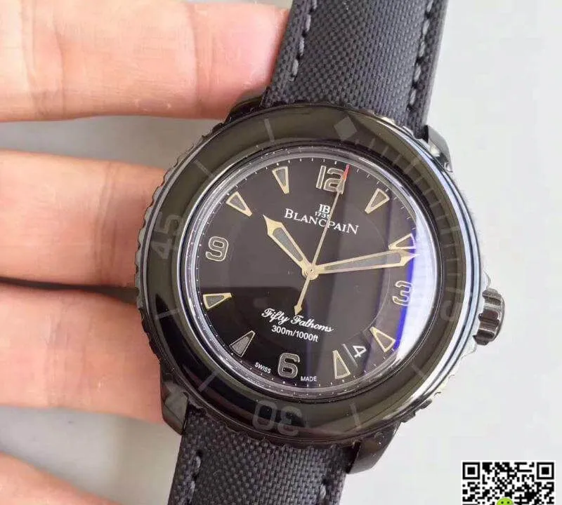 Blancpain Fifty Fathoms 5015-11C30-52 ZF Factory 1:1 Best Edition Replica Watch Swiss ETA1315