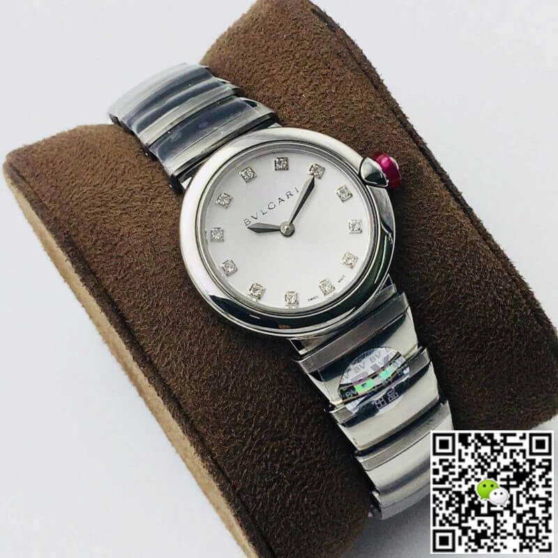 Bvlgari LVCEA 102196 BV Factory 1:1 Best Edition Replica Watch Stainless Steel Strap
