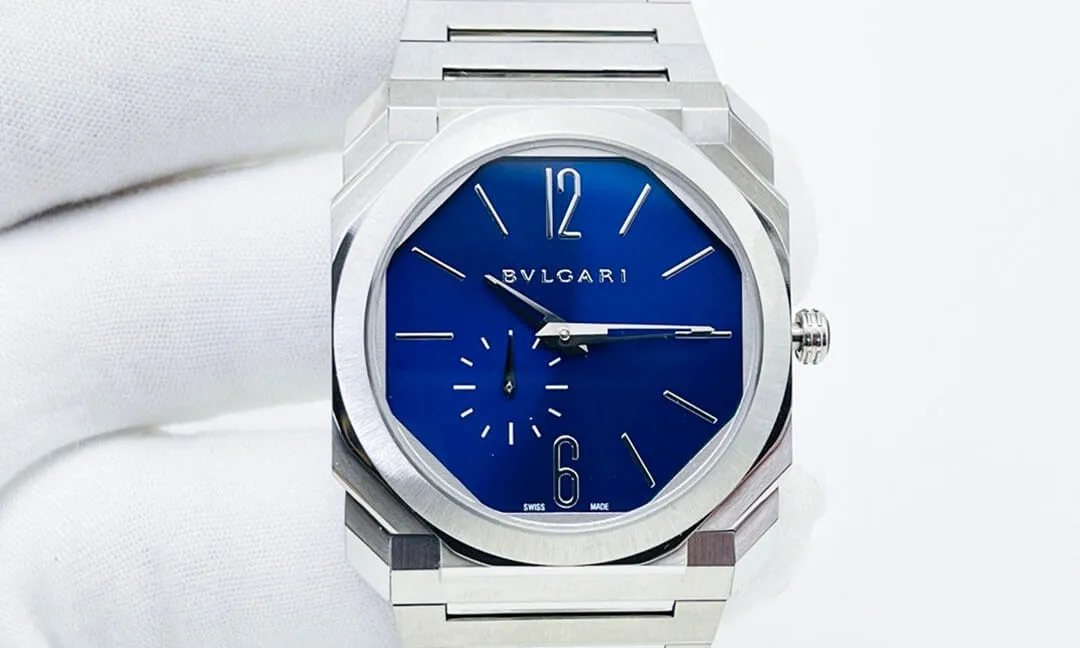 Bvlgari Octo Finissimo 103431 BV Factory 1:1 Best Edition Replica Watch Silver Strap