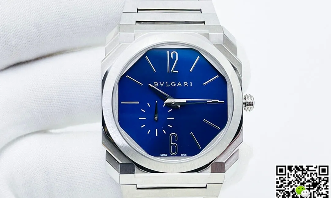 Bvlgari Octo Finissimo 103431 BV Factory 1:1 Best Edition Replica Watch Silver Strap