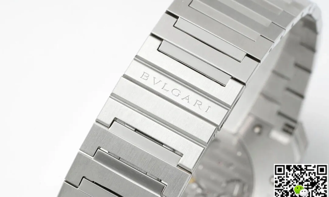 Bvlgari Octo Finissimo 103431 BV Factory 1:1 Best Edition Replica Watch Silver Strap