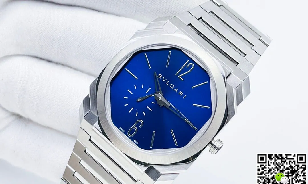 Bvlgari Octo Finissimo 103431 BV Factory 1:1 Best Edition Replica Watch Silver Strap