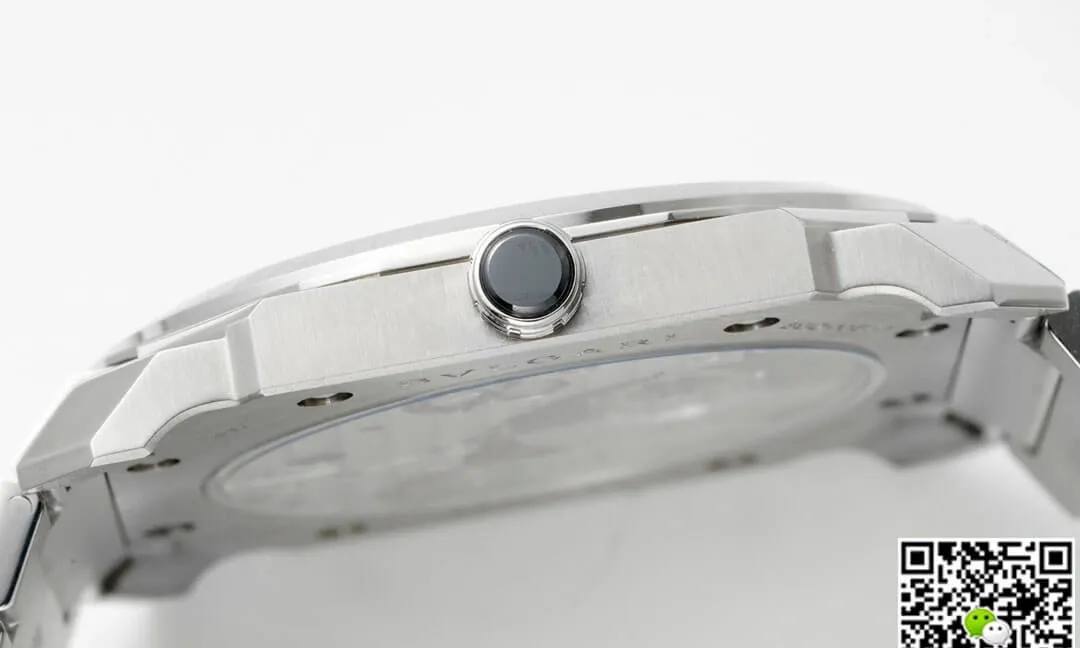 Bvlgari Octo Finissimo 103431 BV Factory 1:1 Best Edition Replica Watch Silver Strap