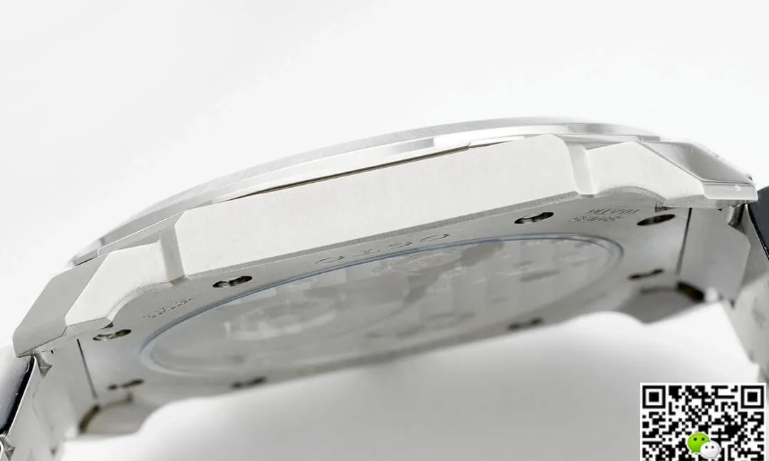 Bvlgari Octo Finissimo 103431 BV Factory 1:1 Best Edition Replica Watch Silver Strap