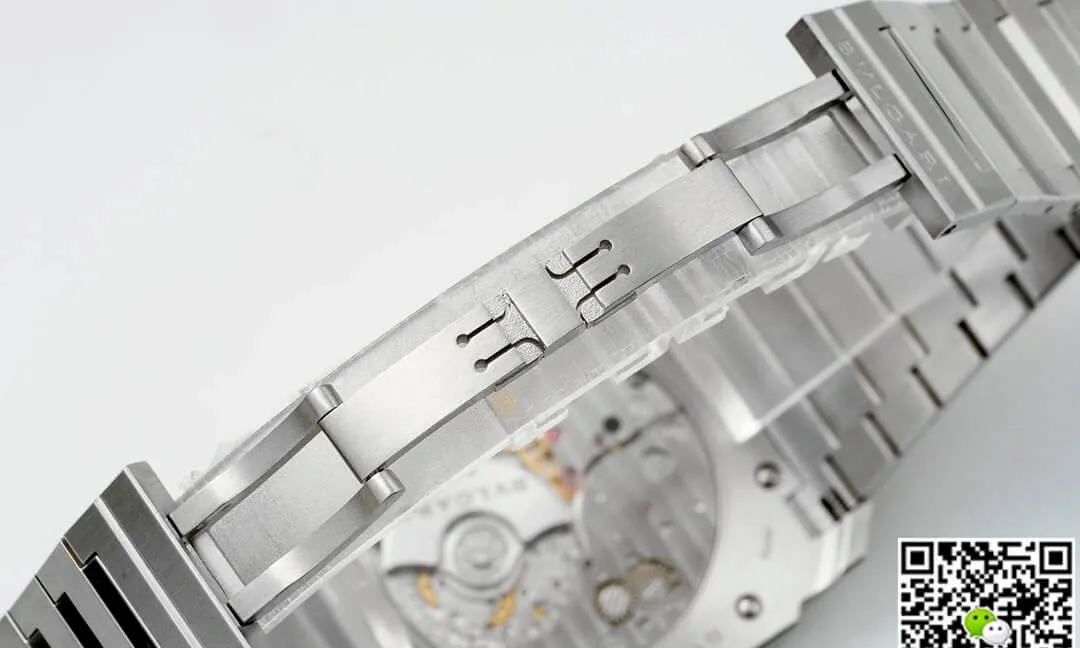 Bvlgari Octo Finissimo 103431 BV Factory 1:1 Best Edition Replica Watch Silver Strap
