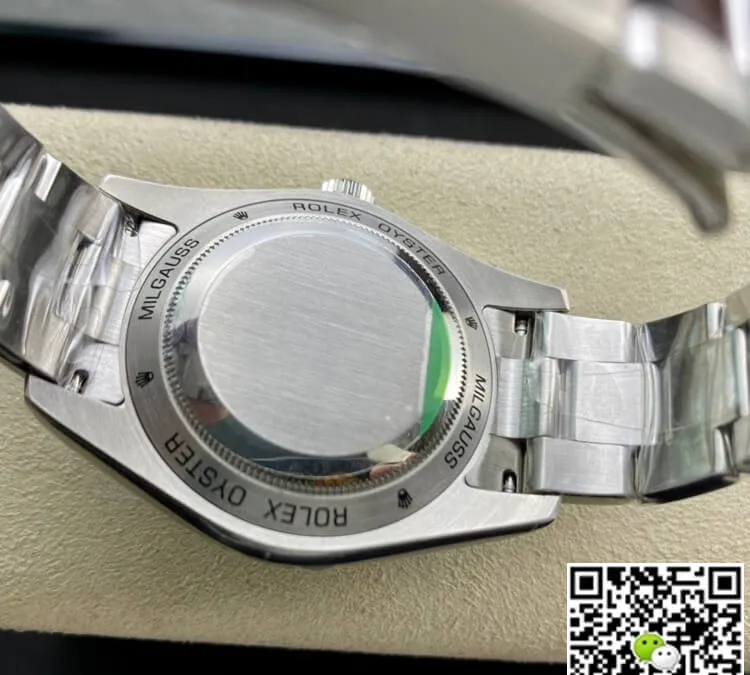 Rolex Milgauss 116400GV AR Factory 1:1 Best Edition Replica Watch Swiss ETA2824 Black Dial