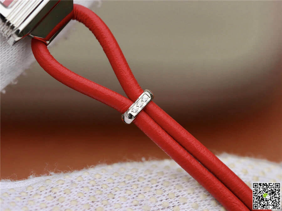 Jaeger LeCoultre Reverso 3268560 MG Factory 1:1 Best Edition Replica Watch Red Strap