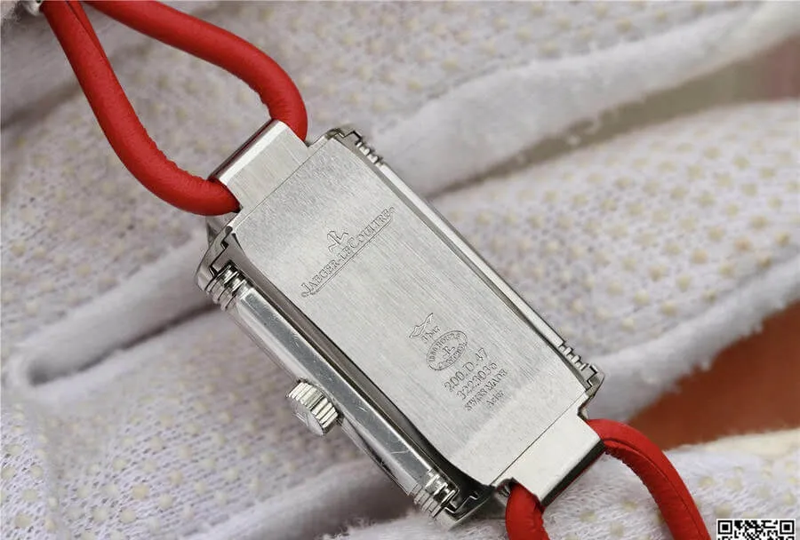 Jaeger LeCoultre Reverso 3268560 MG Factory 1:1 Best Edition Replica Watch Red Strap
