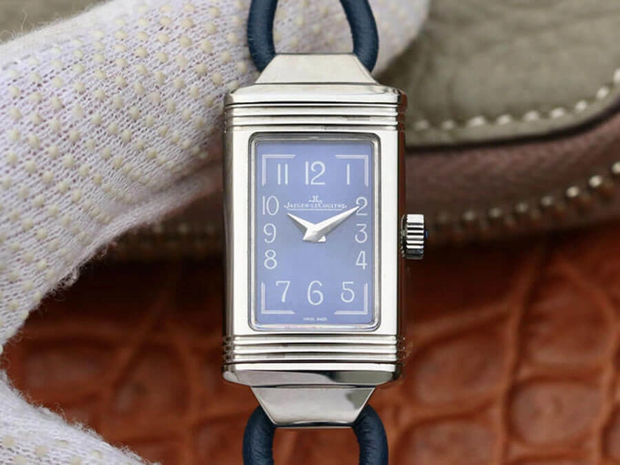 Jaeger LeCoultre Reverso 326858J MG Factory 1:1 Best Edition Replica Watch Blue Dial
