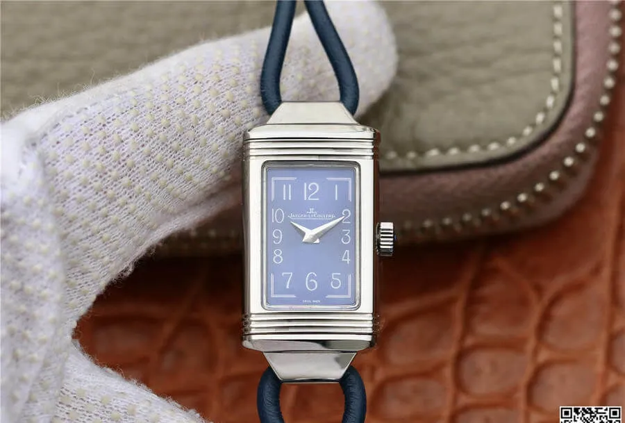 Jaeger LeCoultre Reverso 326858J MG Factory 1:1 Best Edition Replica Watch Blue Dial