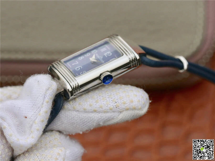 Jaeger LeCoultre Reverso 326858J MG Factory 1:1 Best Edition Replica Watch Blue Dial