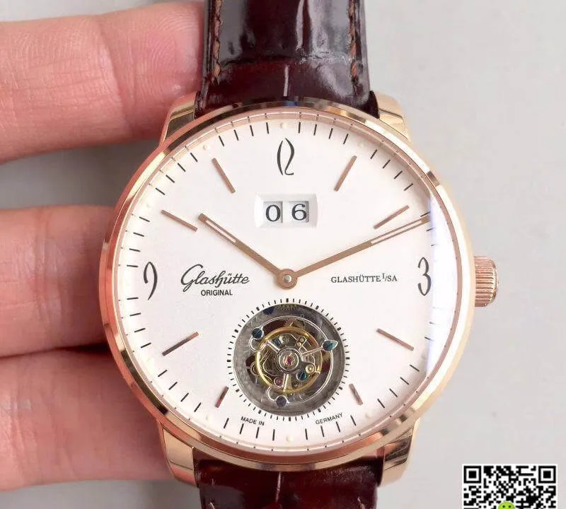 Glashutte Original Senator Excellence Tourbillon 1:1 Best Edition Replica Watch Swiss ETA94-03