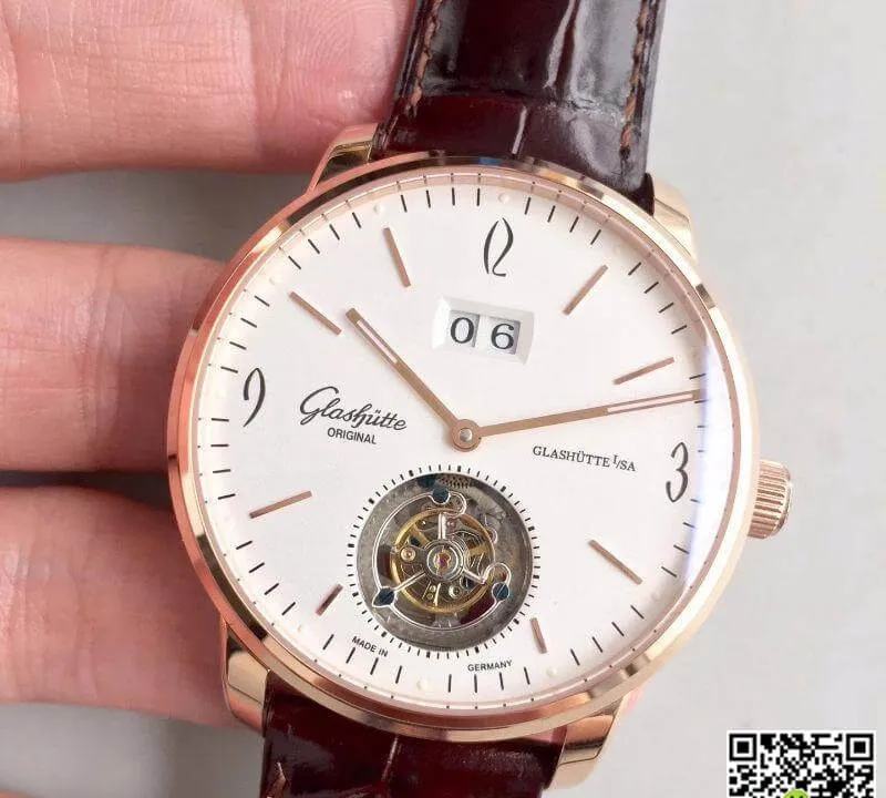 Glashutte Original Senator Excellence Tourbillon 1:1 Best Edition Replica Watch Swiss ETA94-03