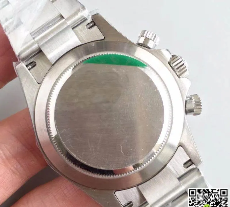 Rolex Daytona Cosmograph 116520 Noob Factory 1:1 Best Edition Replica Watch Swiss ETA4130 Black Dial