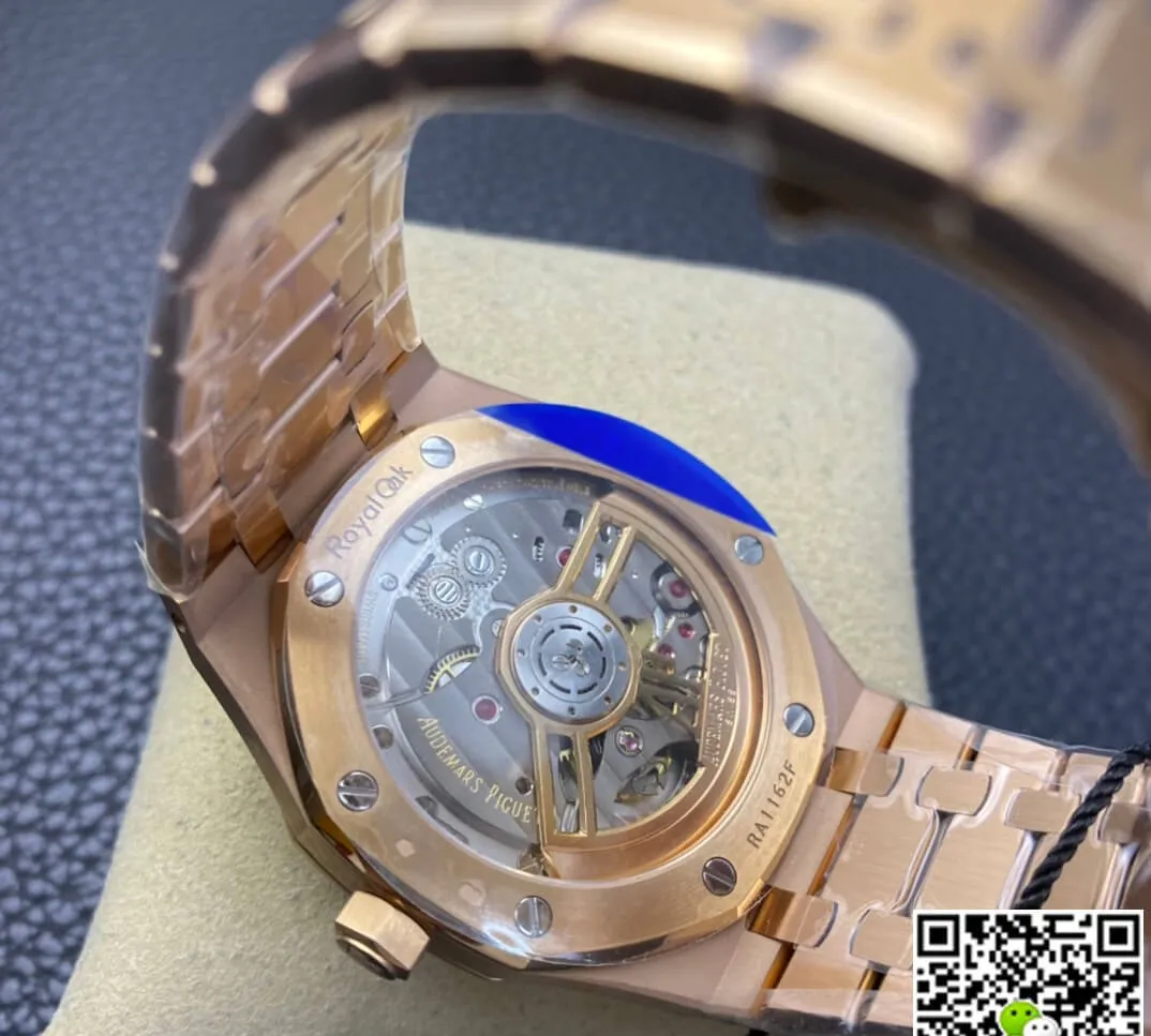 Audemars Piguet Royal Oak 15500 ZF Factory 1:1 Best Edition Replica Watch Titanium Gold Case