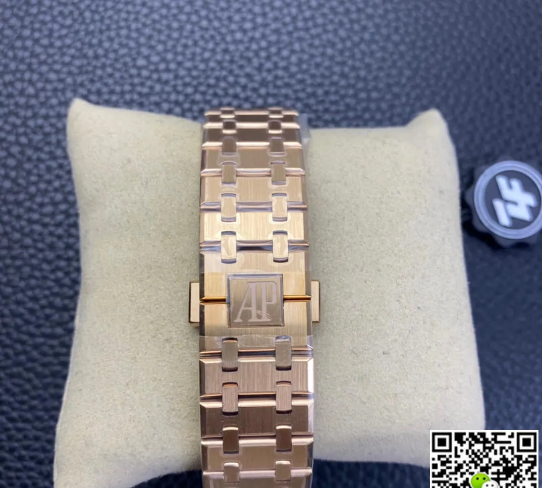 Audemars Piguet Royal Oak 15500 ZF Factory 1:1 Best Edition Replica Watch Titanium Gold Case