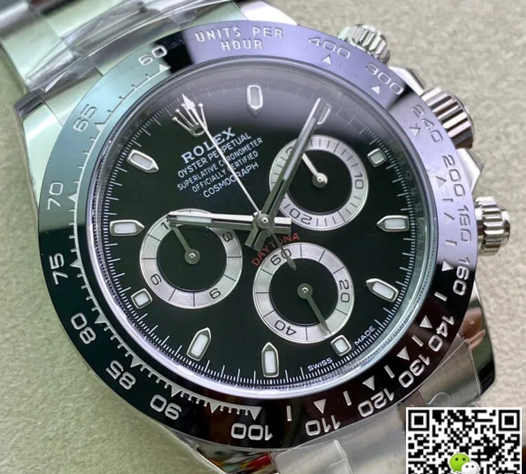 Rolex Cosmograph Daytona M116500LN-0002 Clean Factory 1:1 Best Edition Replica Watch Black Bezel
