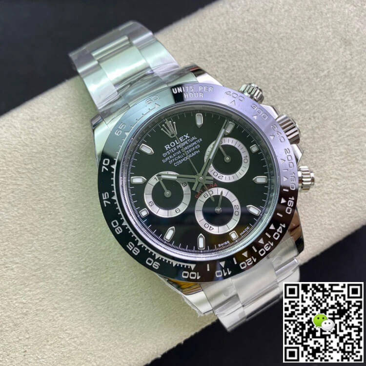 Rolex Cosmograph Daytona M116500LN-0002 Clean Factory 1:1 Best Edition Replica Watch Black Bezel