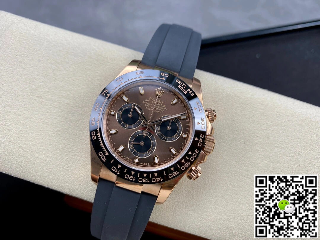 Rolex Cosmograph Daytona M116515LN-0041 Clean Factory 1:1 Best Edition Replica Watch Black Strap
