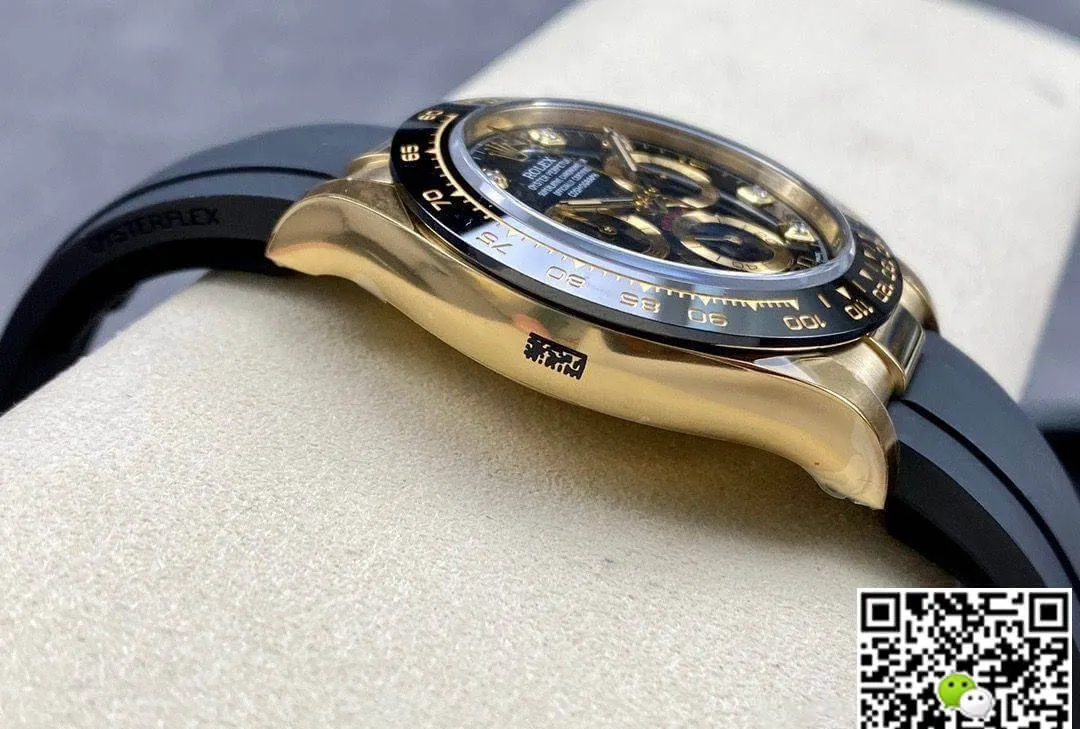 Rolex Cosmograph Daytona M116518ln-0078 Clean Factory 1:1 Best Edition Replica Watch Black Strap