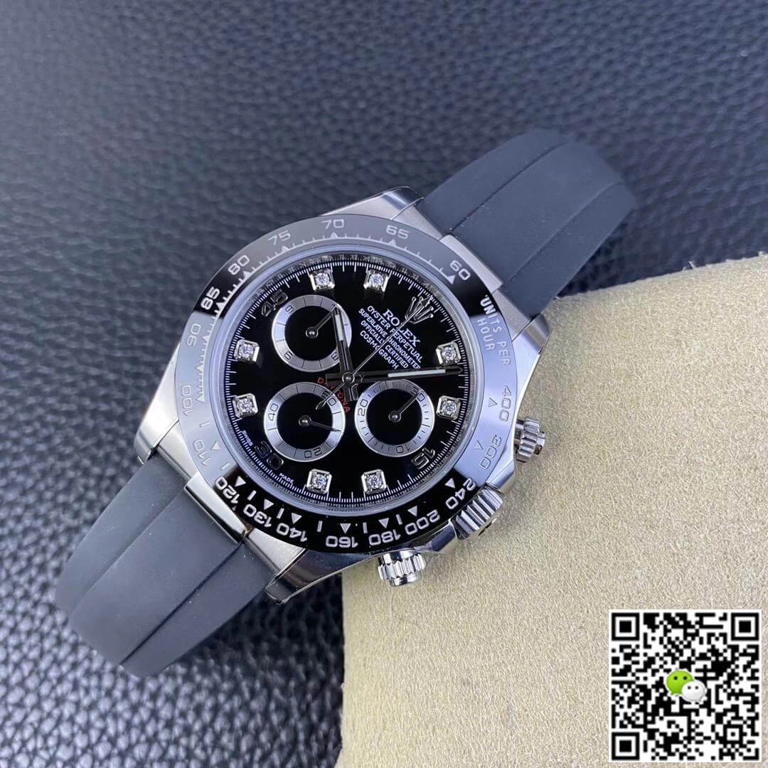 Rolex Cosmograph Daytona M116519LN-0025 Clean Factory 1:1 Best Edition Replica Watch Black Strap
