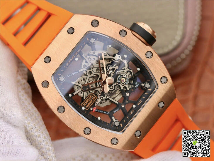 Richard Mille RM035 Americas KV Factory 1:1 Best Edition Replica Watch Skeleton Dial