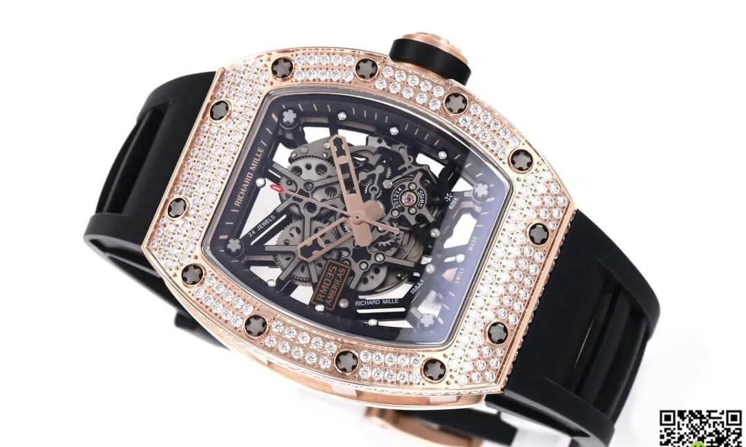 Richard Mille RM035 Americas KV Factory 1:1 Best Edition Replica Watch Skeleton Dial