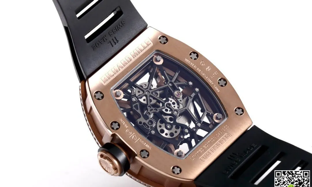 Richard Mille RM035 Americas KV Factory 1:1 Best Edition Replica Watch Skeleton Dial