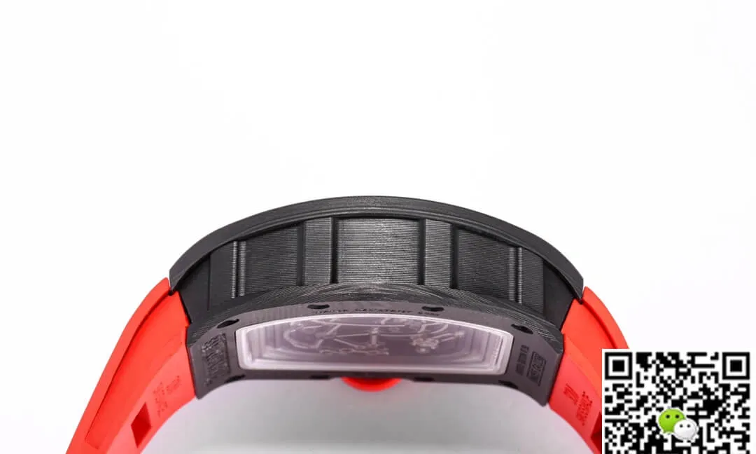 Richard Mille RM055 NTPT BBR Factory 1:1 Best Edition Replica Watch Red Rubber Strap