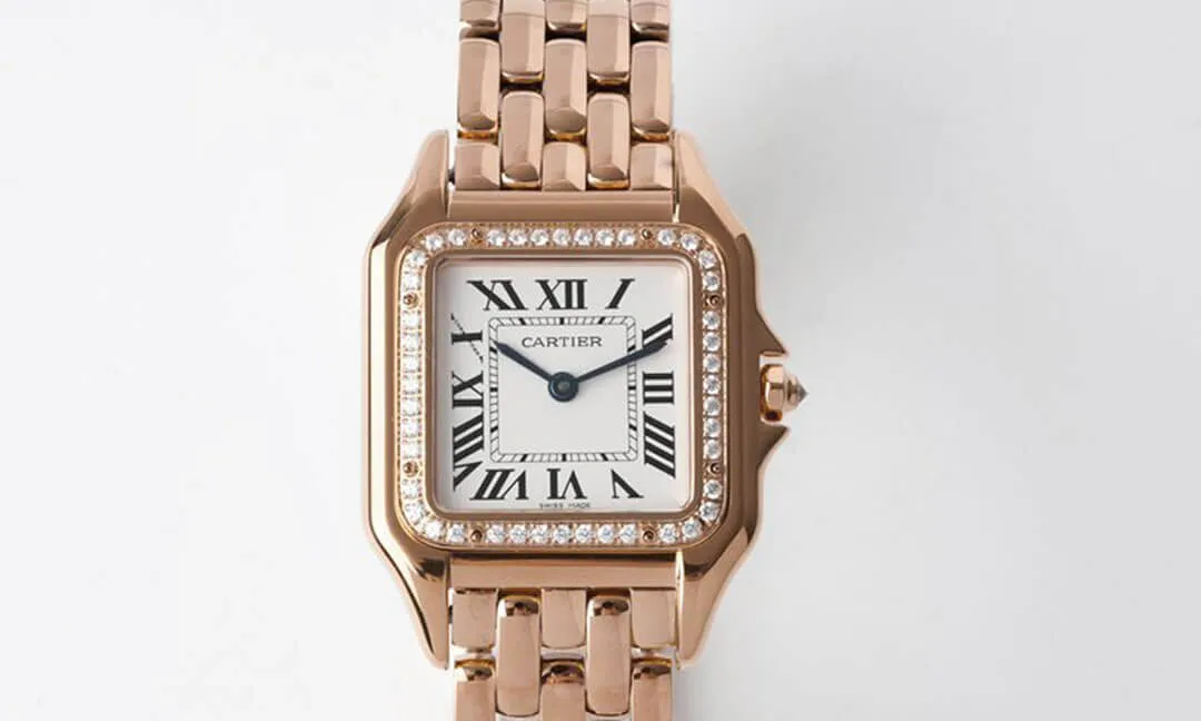 Panthere De Cartier WJPN0009 27MM BV Factory 1:1 Best Edition Replica Watch Rose Gold
