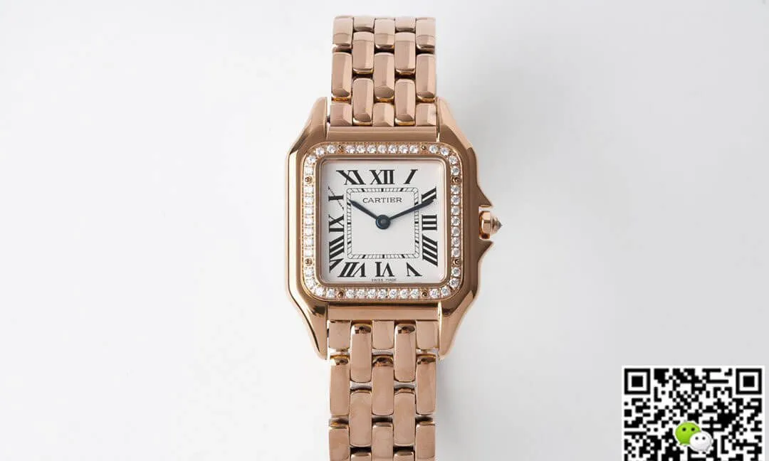 Panthere De Cartier WJPN0009 27MM BV Factory 1:1 Best Edition Replica Watch Rose Gold
