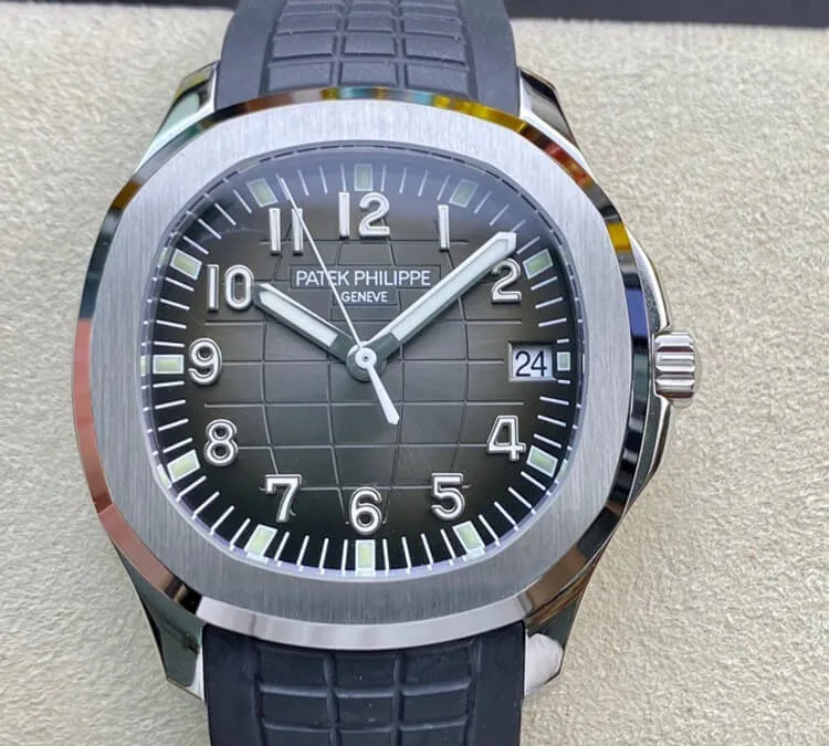 Patek Philippe Aquanaut 5167A-001 3K Factory 1:1 Best Edition Replica Watch Rubber Strap