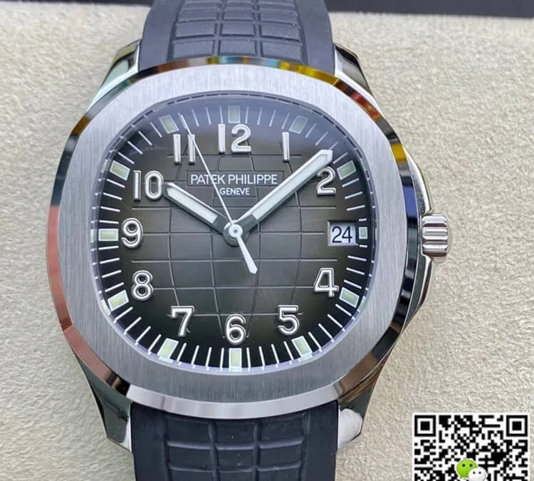 Patek Philippe Aquanaut 5167A-001 3K Factory 1:1 Best Edition Replica Watch Rubber Strap