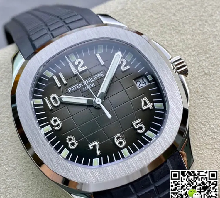 Patek Philippe Aquanaut 5167A-001 3K Factory 1:1 Best Edition Replica Watch Rubber Strap