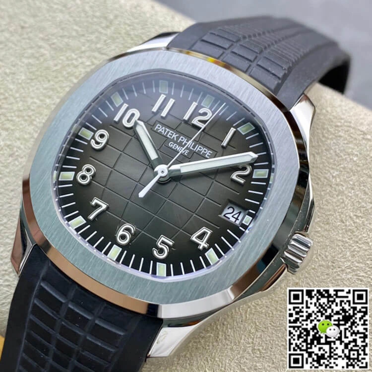 Patek Philippe Aquanaut 5167A-001 3K Factory 1:1 Best Edition Replica Watch Rubber Strap