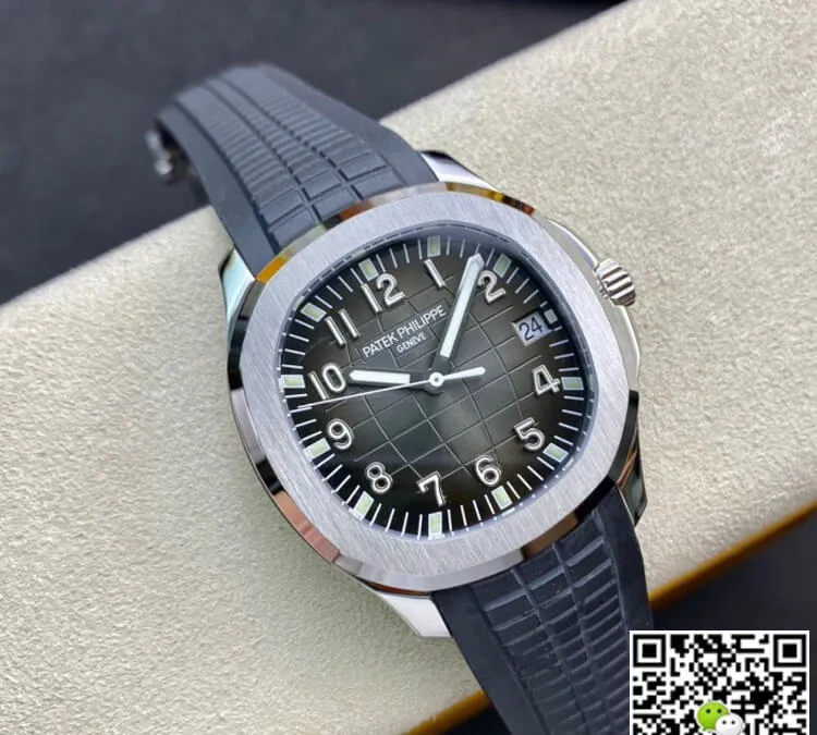 Patek Philippe Aquanaut 5167A-001 3K Factory 1:1 Best Edition Replica Watch Rubber Strap