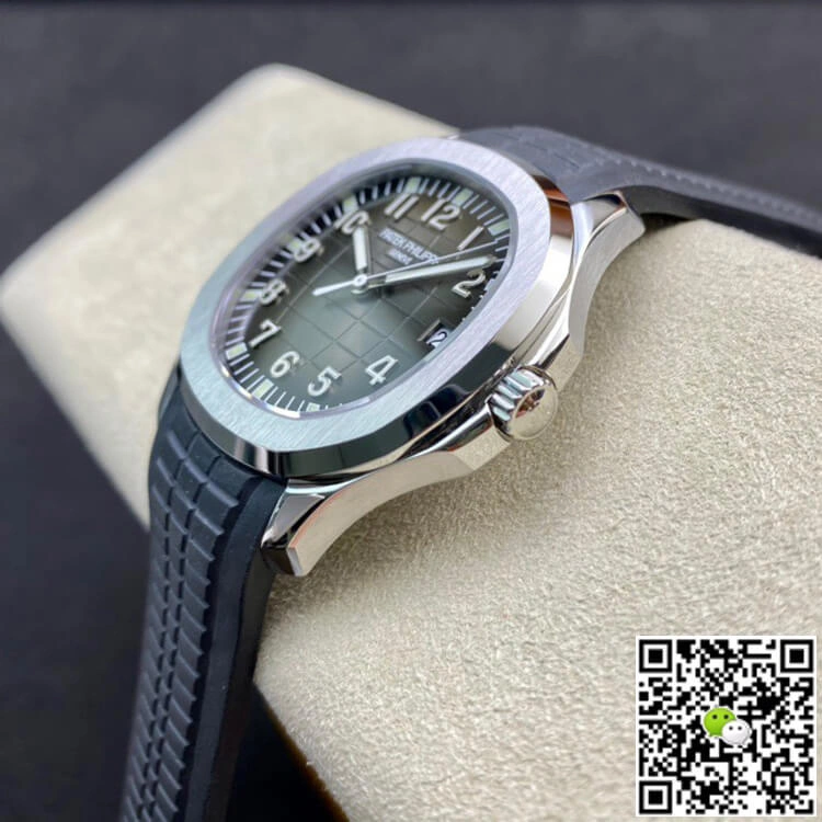 Patek Philippe Aquanaut 5167A-001 3K Factory 1:1 Best Edition Replica Watch Rubber Strap