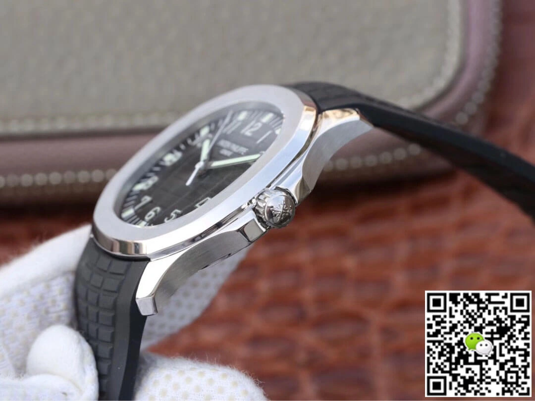 Patek Philippe Aquanaut 5167A-001 ZF Factory 1:1 Best Edition Replica Watch Rubber Strap