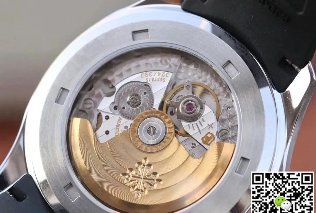 Patek Philippe Aquanaut 5167A-001 ZF Factory 1:1 Best Edition Replica Watch Rubber Strap
