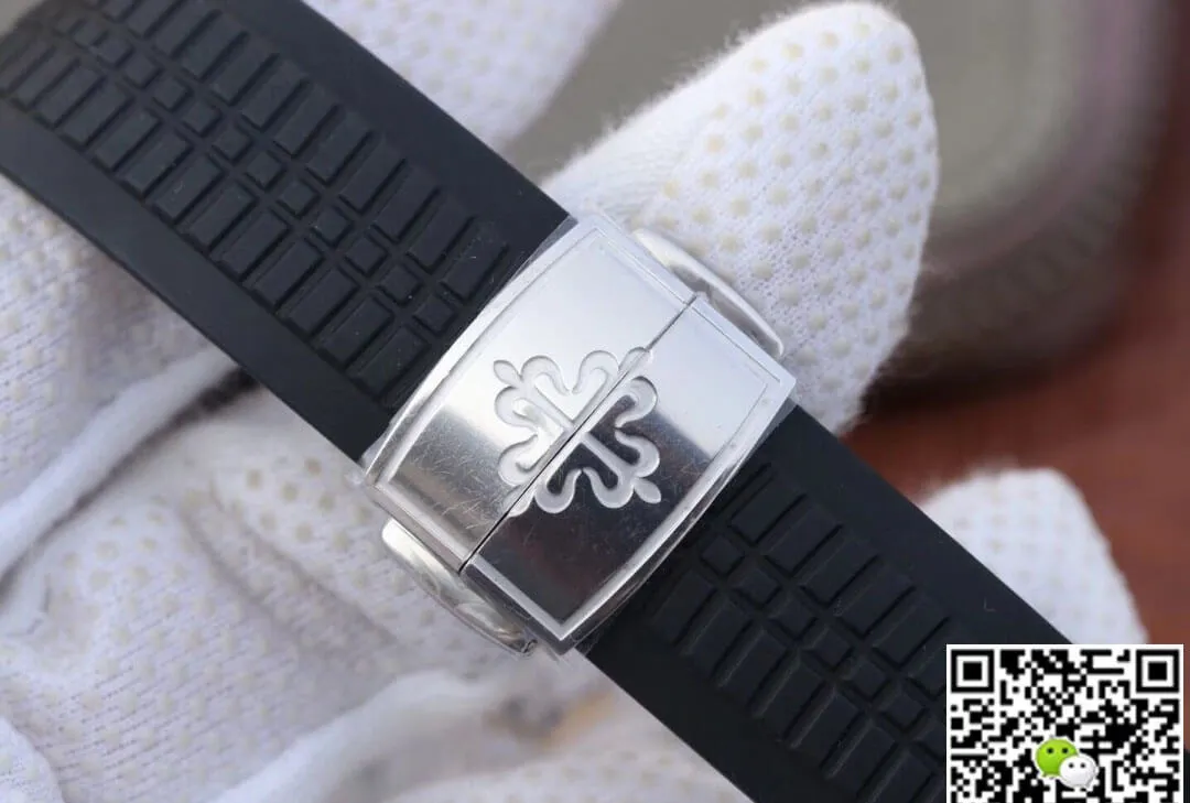 Patek Philippe Aquanaut 5167A-001 ZF Factory 1:1 Best Edition Replica Watch Rubber Strap
