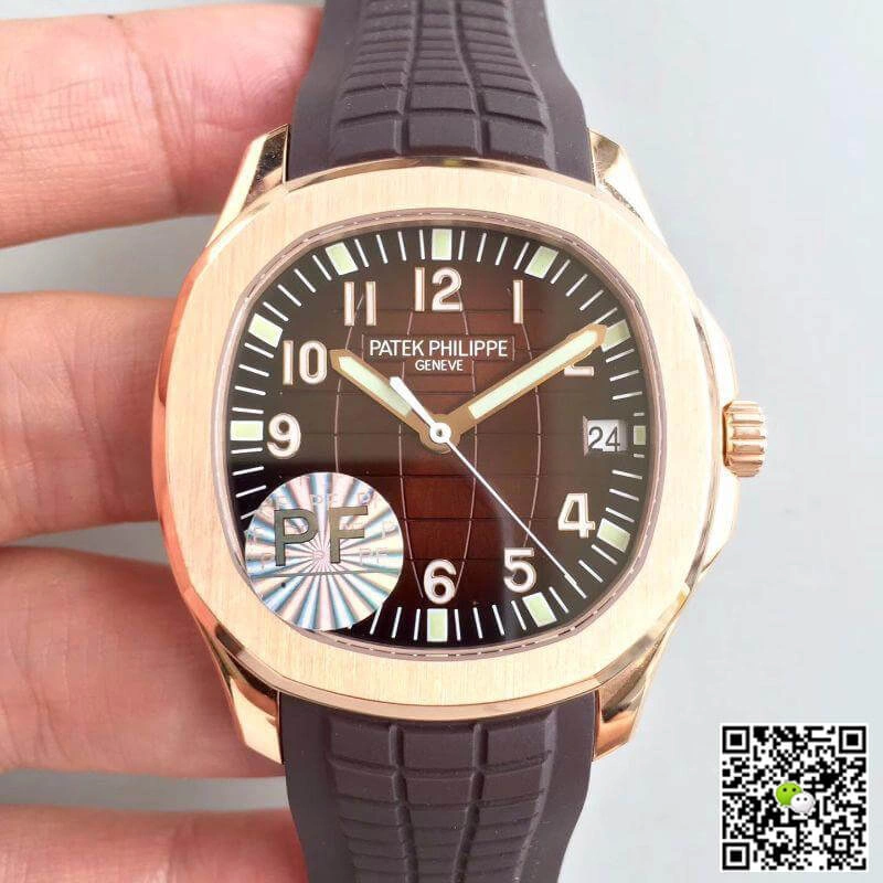 Patek Philippe Aquanaut 5167R-001 PF Factory 1:1 Best Edition Replica Watch Swiss ETA324