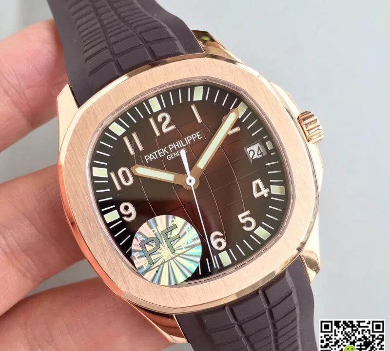 Patek Philippe Aquanaut 5167R-001 PF Factory 1:1 Best Edition Replica Watch Swiss ETA324