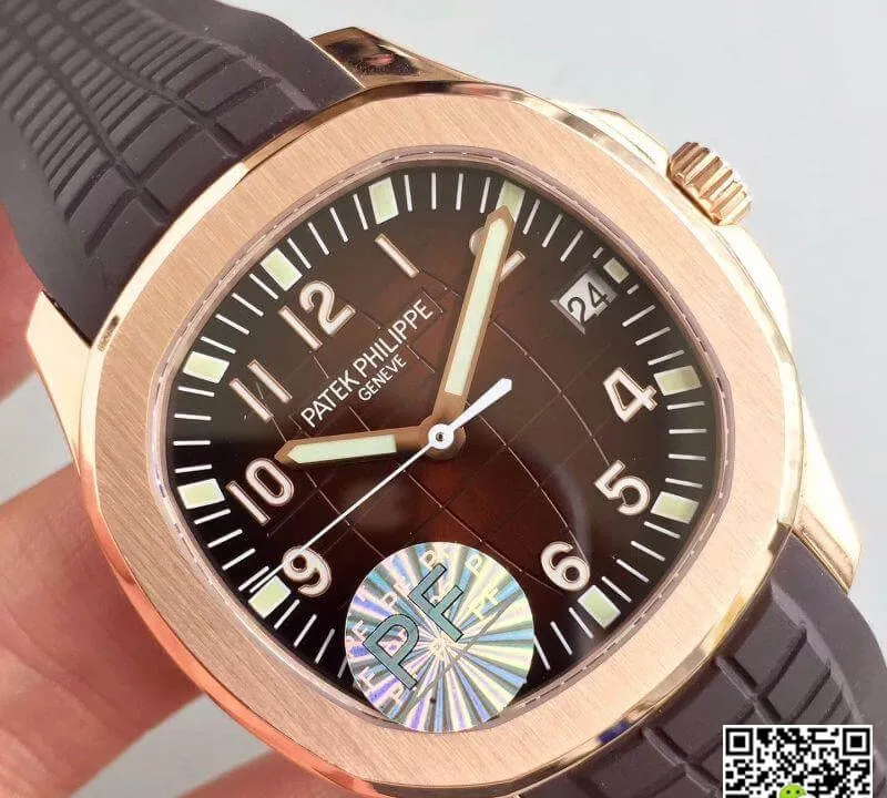 Patek Philippe Aquanaut 5167R-001 PF Factory 1:1 Best Edition Replica Watch Swiss ETA324