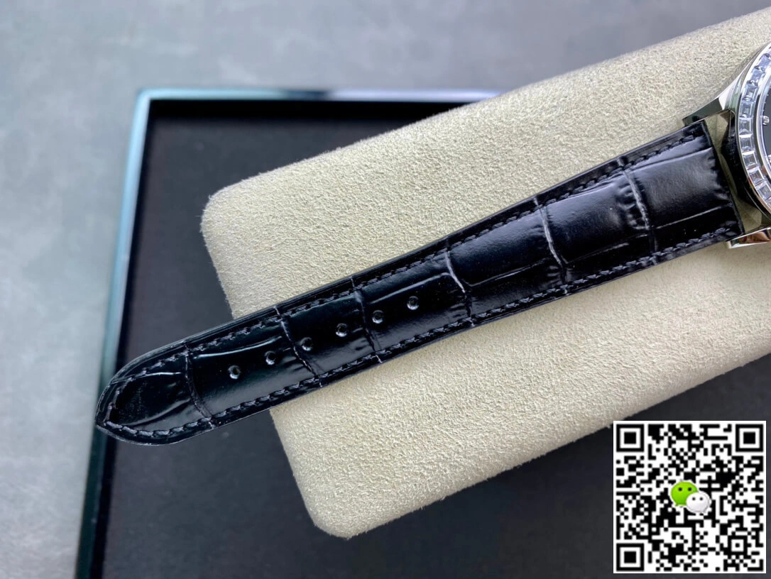 Patek Philippe Calatrava 5298P-012 ZF Factory 1:1 Best Edition Replica Watch Black Strap