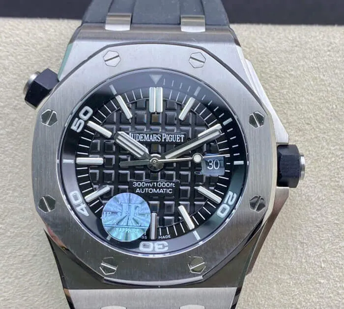 Audemars Piguet Royal Oak Offshore 15703 JF Factory 1:1 Best Edition Replica Watch V10 Black Dial SWISS ETA2824