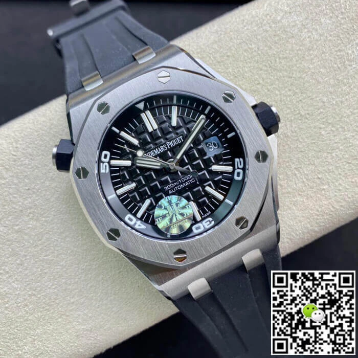 Audemars Piguet Royal Oak Offshore 15703 JF Factory 1:1 Best Edition Replica Watch V10 Black Dial SWISS ETA2824