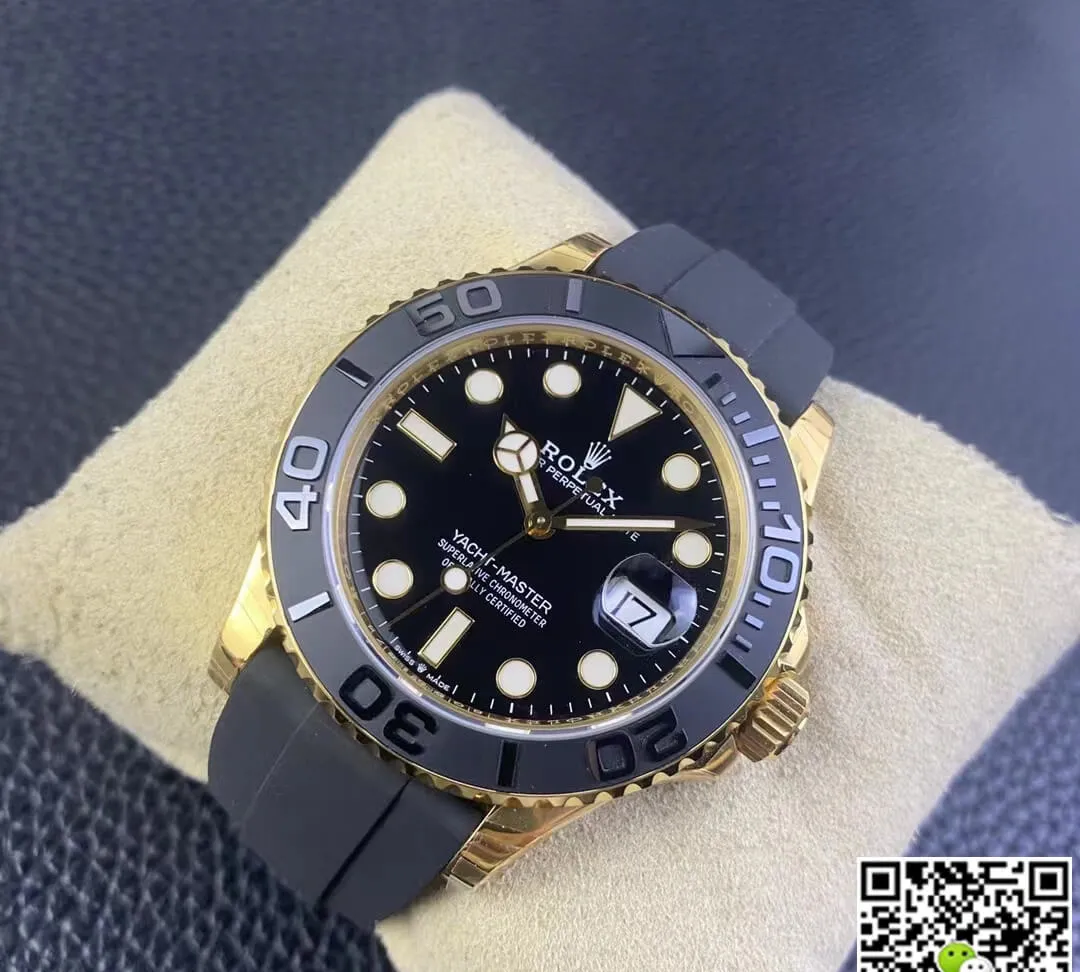 Rolex Yacht Master M226658-0001 42MM VS Factory 1:1 Best Edition Replica Watch Black Strap