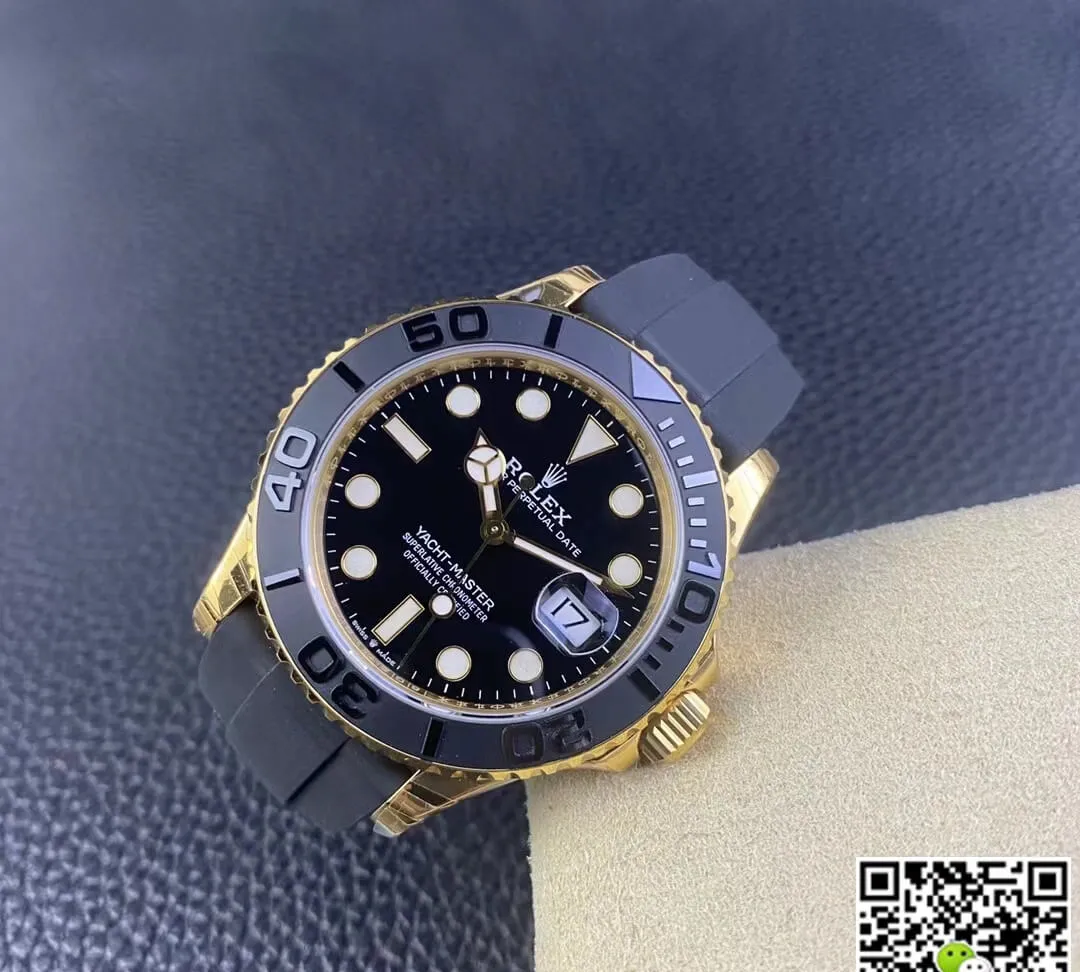 Rolex Yacht Master M226658-0001 42MM VS Factory 1:1 Best Edition Replica Watch Black Strap