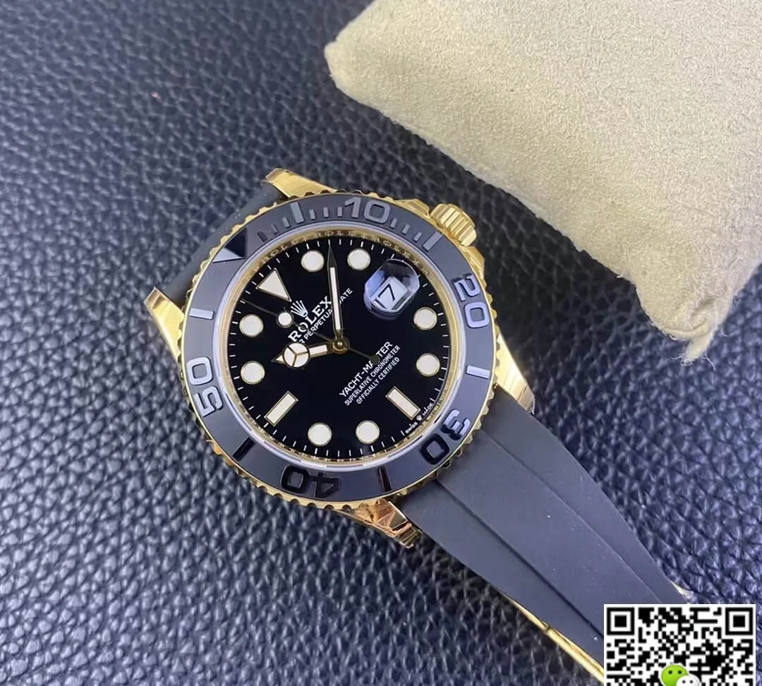 Rolex Yacht Master M226658-0001 42MM VS Factory 1:1 Best Edition Replica Watch Black Strap