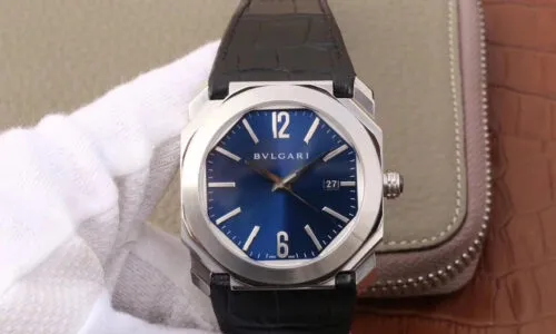Bvlgari Octo 102429 BGO38C3SLD 1:1 Best Edition Replica Watch Dark Blue Dial Swiss 9015